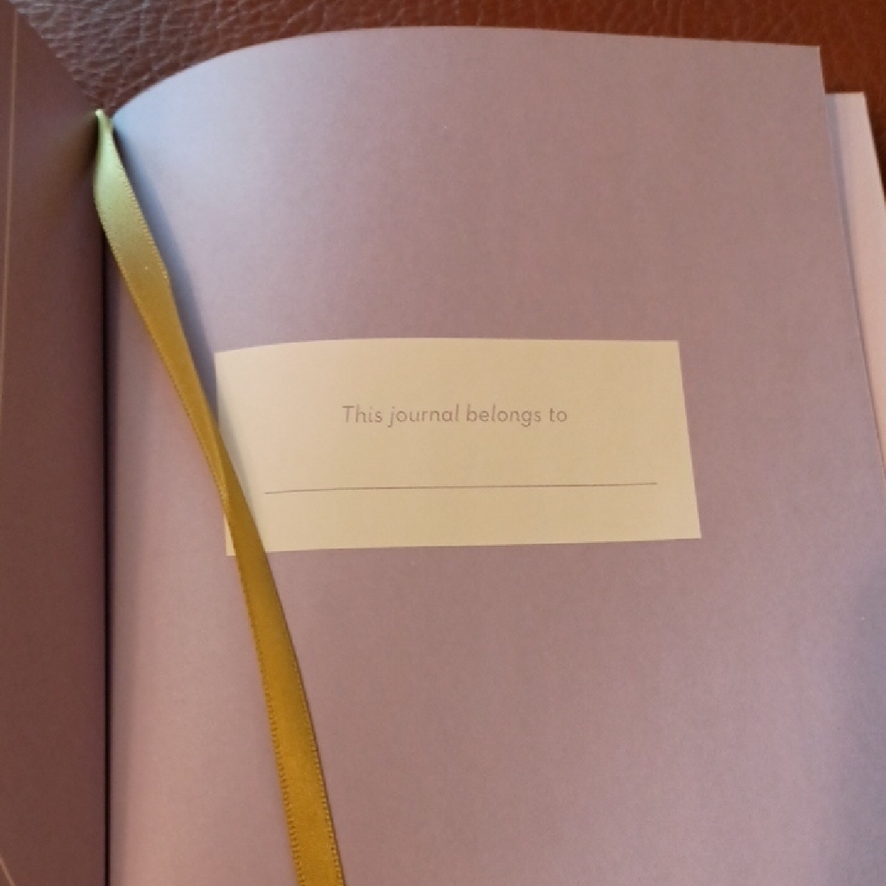 Today with Intention Lavender Guided Journal - Picture 4 of 7